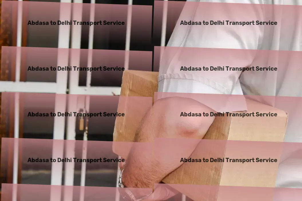 Abdasa to Delhi Transport Delivery and courier services