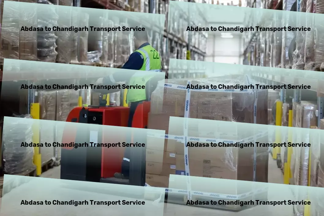 Abdasa to Chandigarh Transport Customized freight delivery