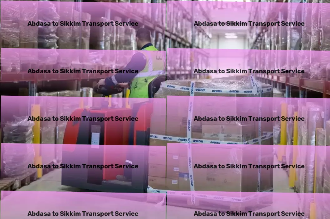 Abdasa to Sikkim Transport Trailblazing transport services for a new India! - High-capacity transport logistics