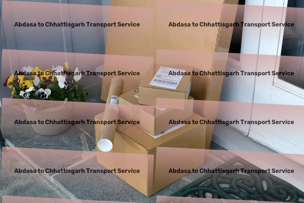 Abdasa to Chhattisgarh Transport Major parcel delivery