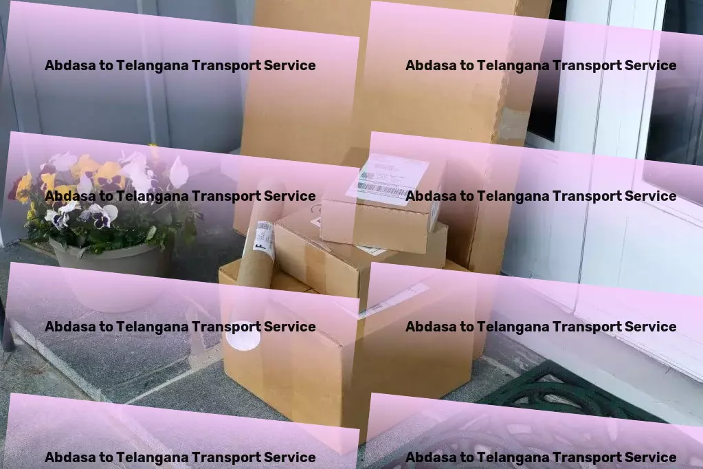 Abdasa to Telangana Transport Dedicated to elevating your goods transporting experience in India. - Specialized transport operations