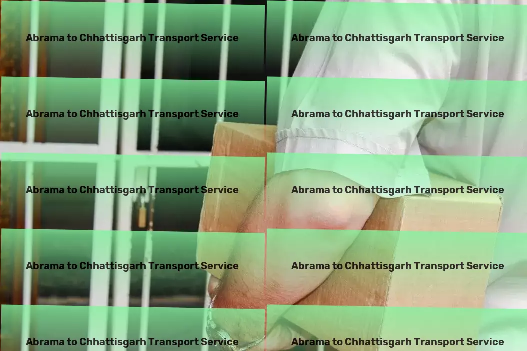 Abrama to Chhattisgarh Transport Rural transport services