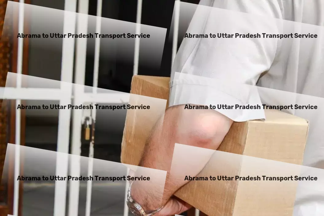 Abrama to Uttar Pradesh Transport Major transport services