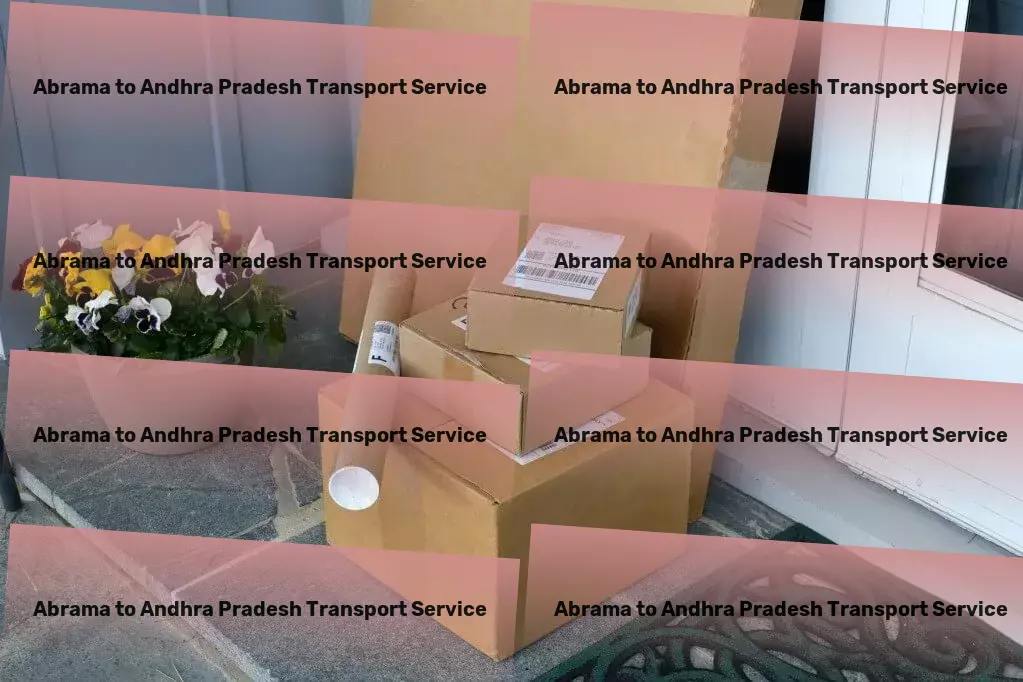 Abrama to Andhra Pradesh Transport Advanced shipping logistics