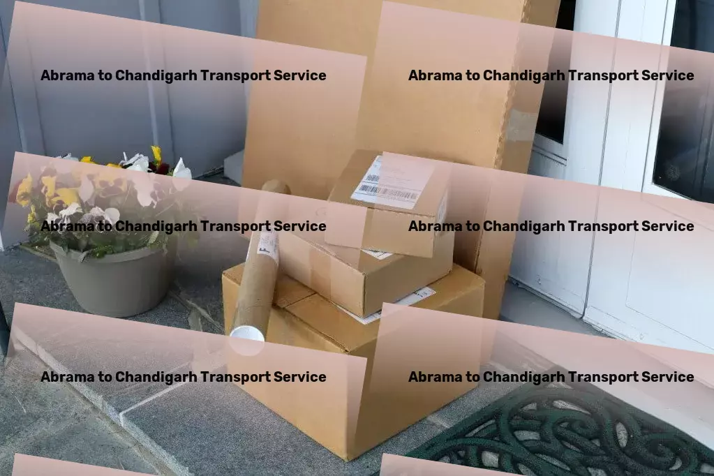 Abrama to Chandigarh Transport Transport and delivery