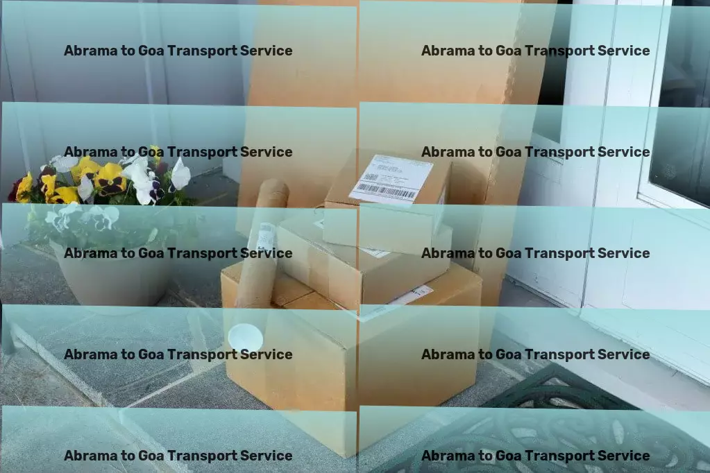 Abrama to Goa Transport Local cargo forwarding