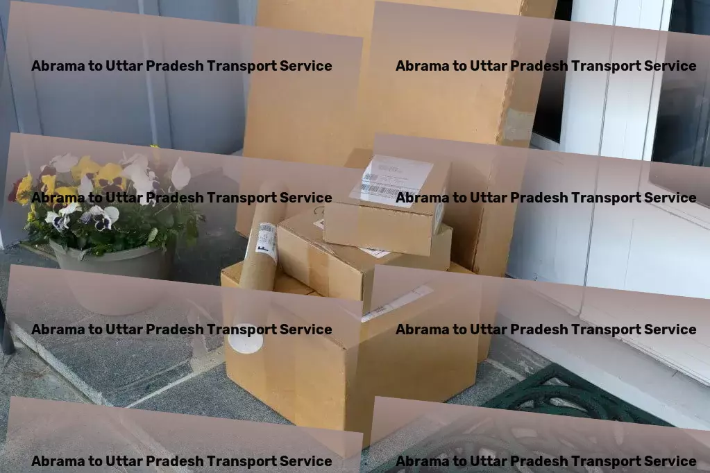 Abrama to Uttar Pradesh Transport City-to-city logistics services