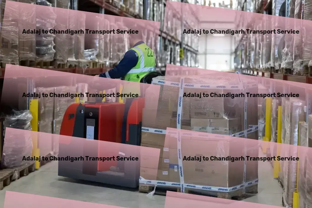 Adalaj to Chandigarh Transport Expert insights into efficient goods transportation in India! - Rapid freight solutions