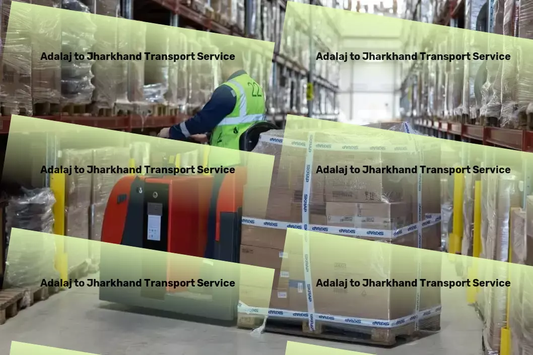 Adalaj to Jharkhand Transport Setting new benchmarks for logistics in India! - Long-distance moving services