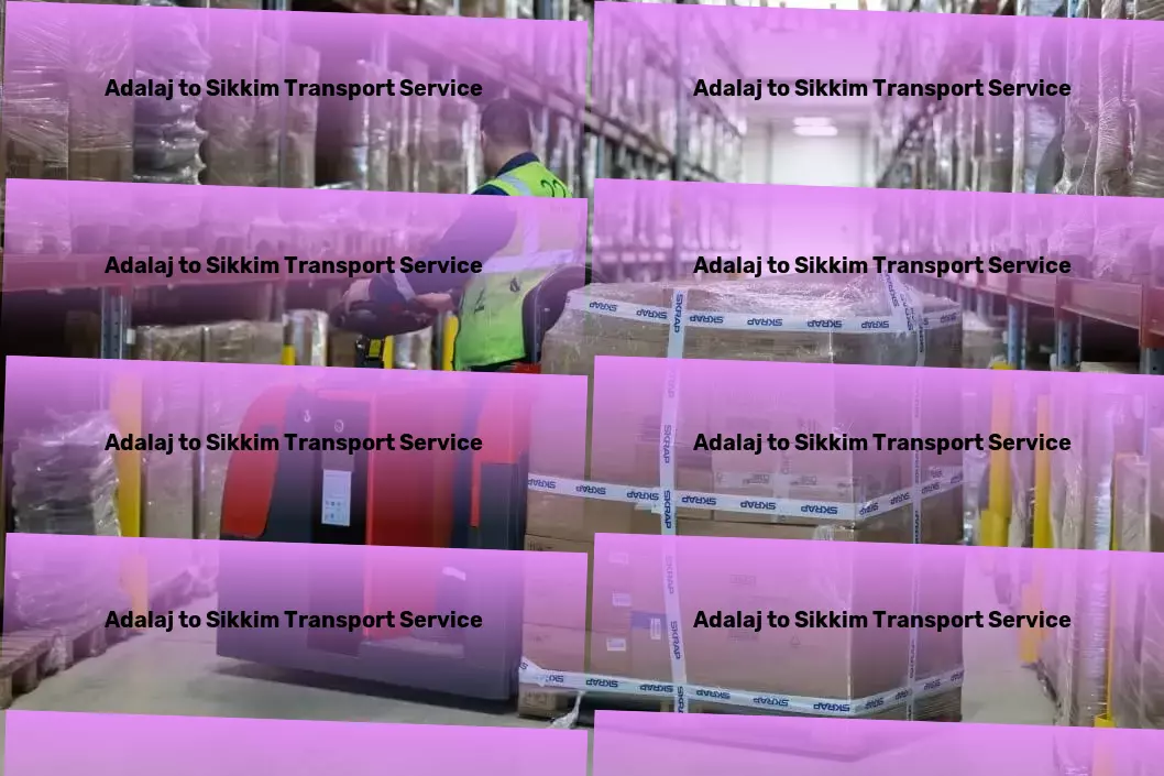 Adalaj to Sikkim Transport Empowering businesses with efficient Indian transport strategies. - Efficient courier services