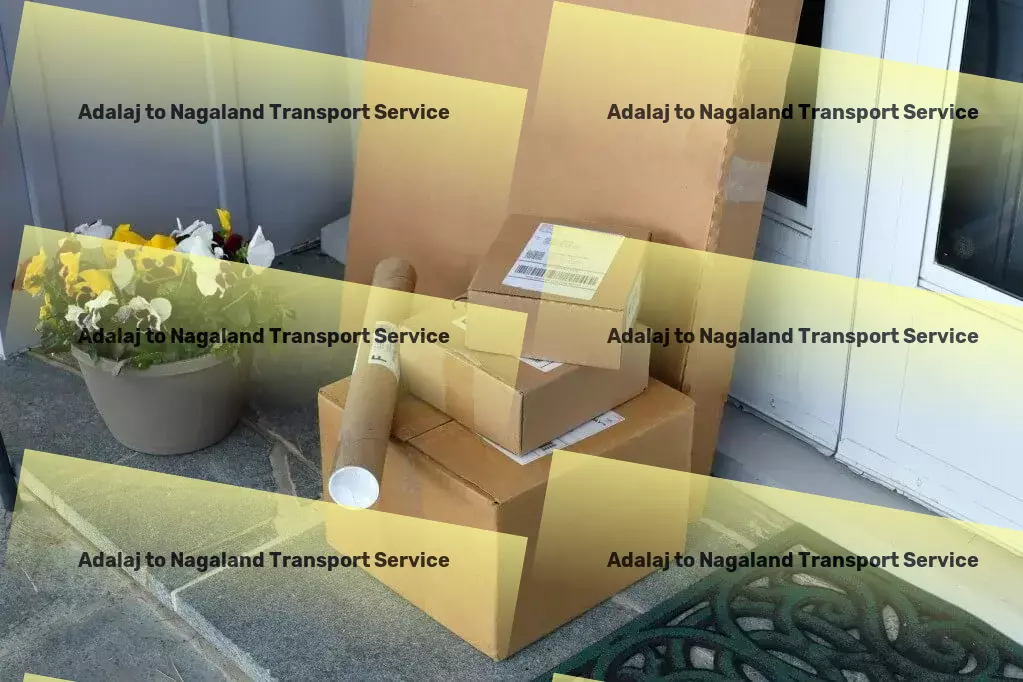 Adalaj to Nagaland Transport Achieve logistics success in India with our expert help! - Rapid cargo dispatch