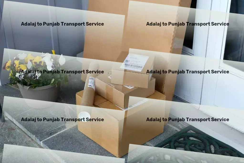 Adalaj to Punjab Transport Fast, reliable, hassle-free: The new era of Indian logistics! - Specialized freight logistics