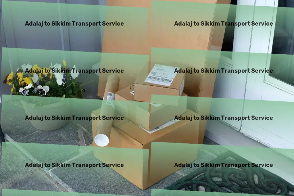 Adalaj to Sikkim Transport Leave your travel troubles behind with our platform! - Full-load cargo services