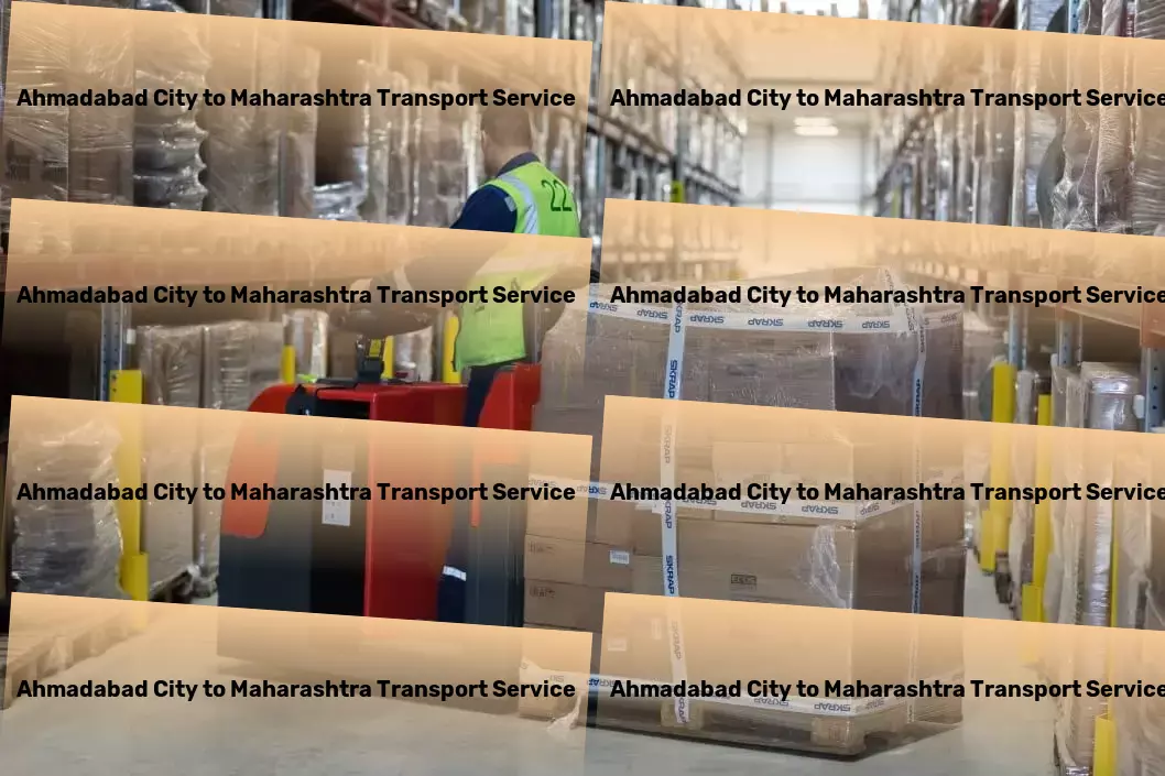 Ahmadabad City to Maharashtra Transport Advanced package delivery