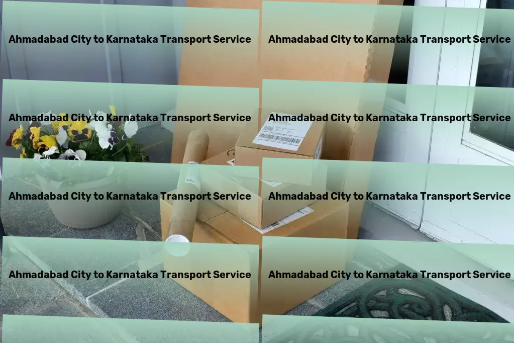 Ahmadabad City to Karnataka Transport Industrial transport services