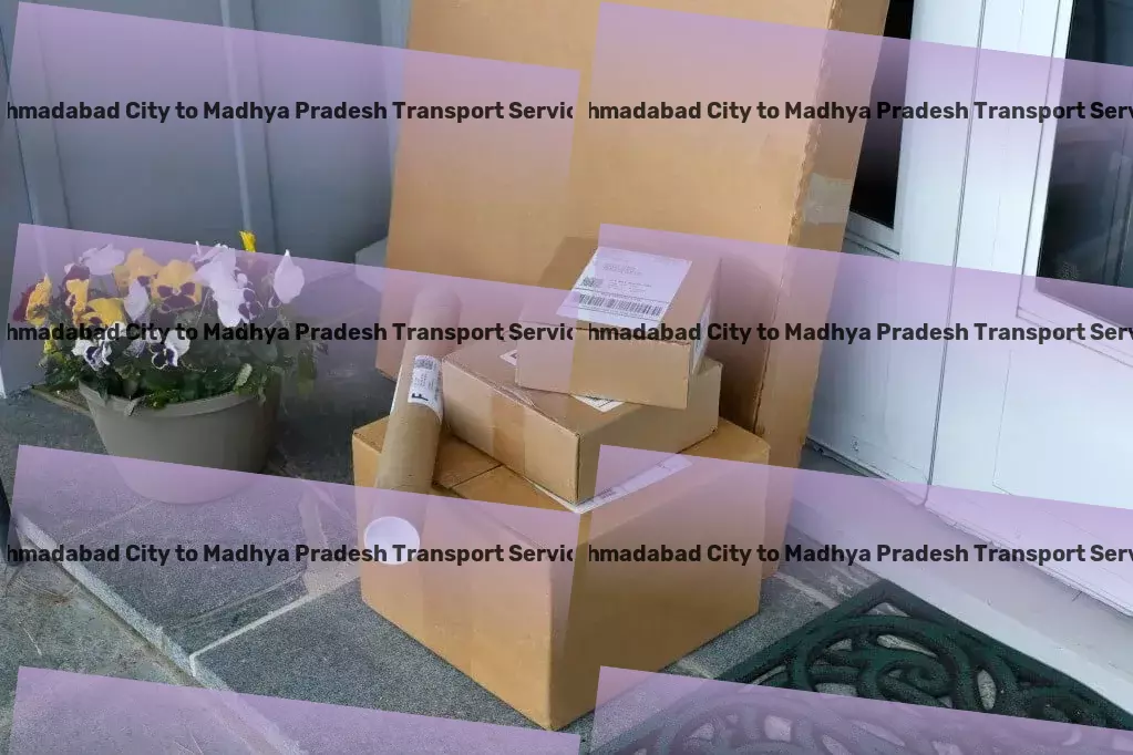 Ahmadabad City to Madhya Pradesh Transport Integrated goods services