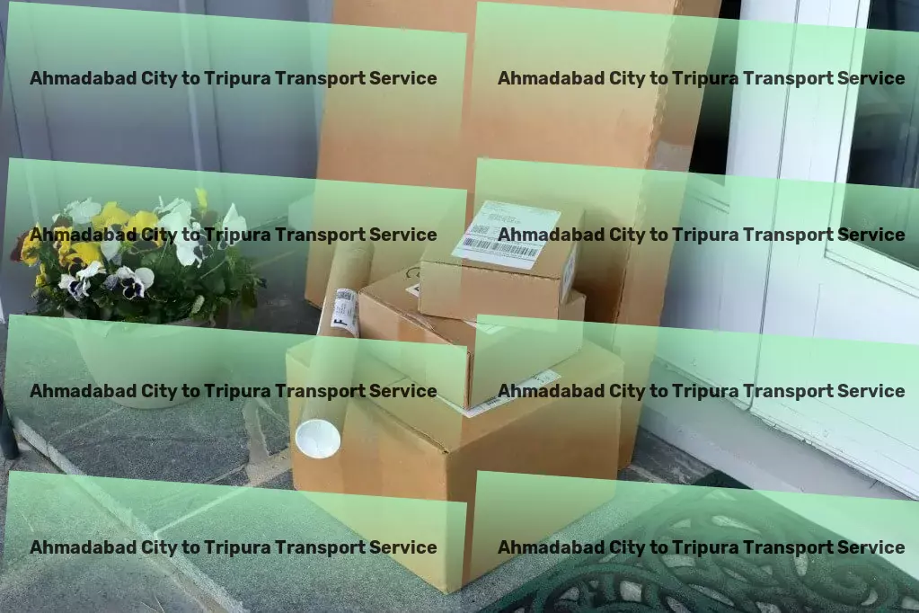 Ahmadabad City to Tripura Transport Step into the future of uncomplicated Indian transportation. - General cargo transport