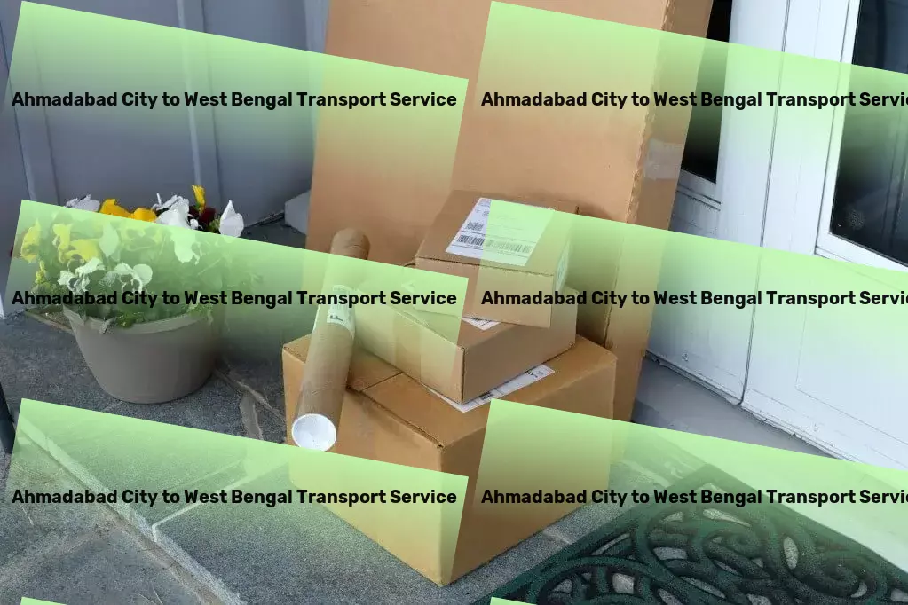 Ahmadabad City to West Bengal Transport Optimize your supply chain within India effortlessly! - Expedited transport services