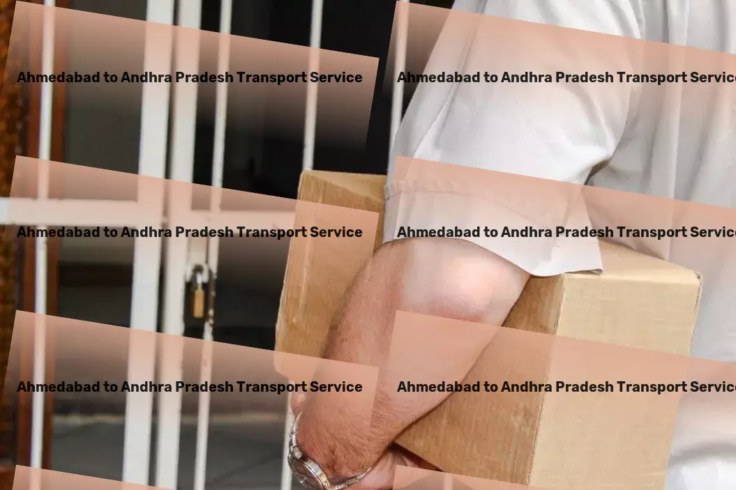 Ahmedabad to Andhra Pradesh Transport Reliable shipping services