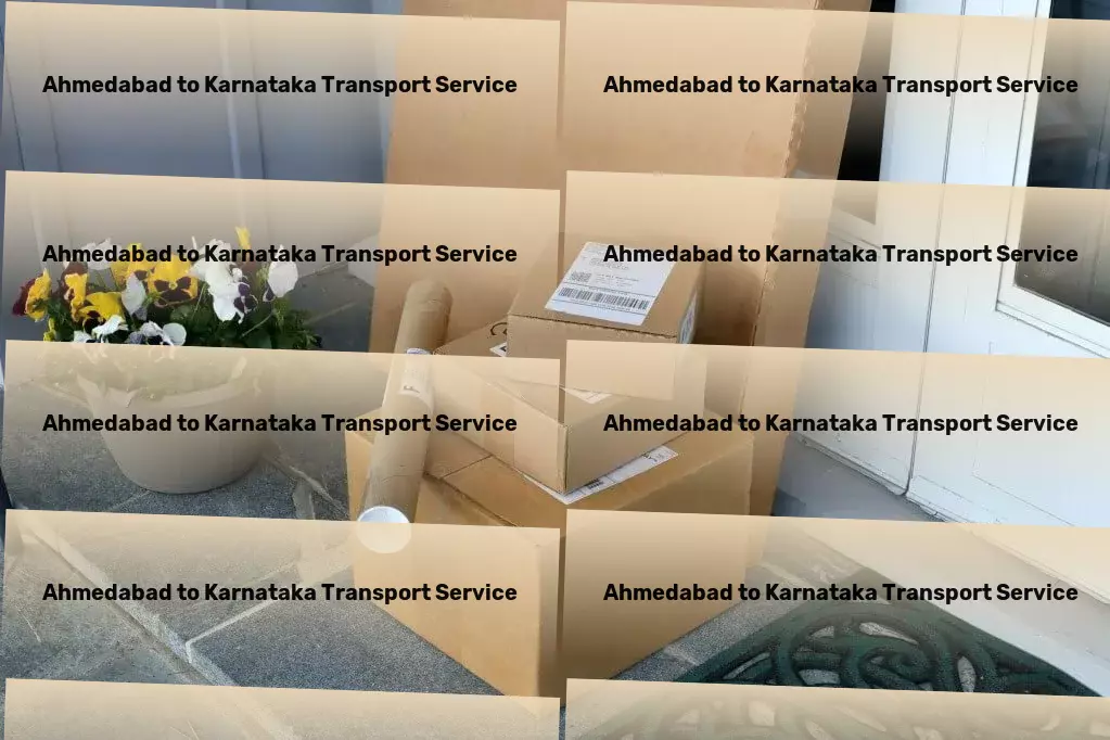 Ahmedabad to Karnataka Transport Express road freight solutions