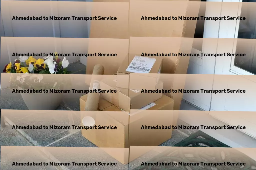 Ahmedabad to Mizoram Transport On-demand logistics