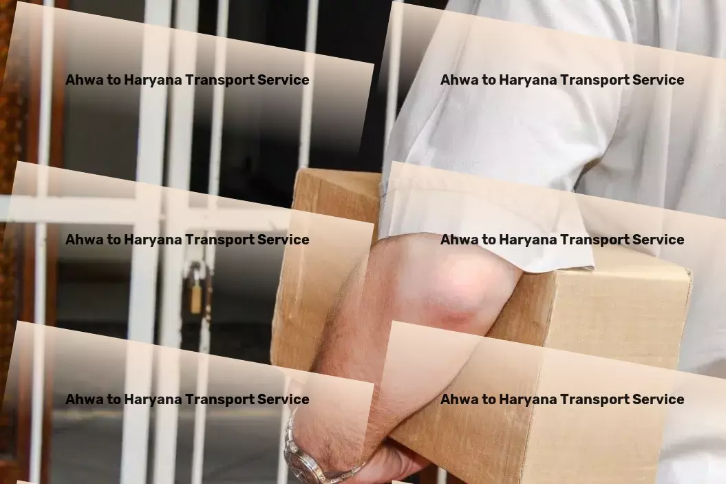 Ahwa to Haryana Transport Experience the revolution in India's transport services! - Specialized goods shipment