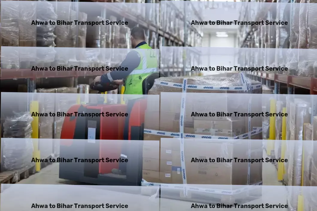 Ahwa to Bihar Transport Efficient goods logistics