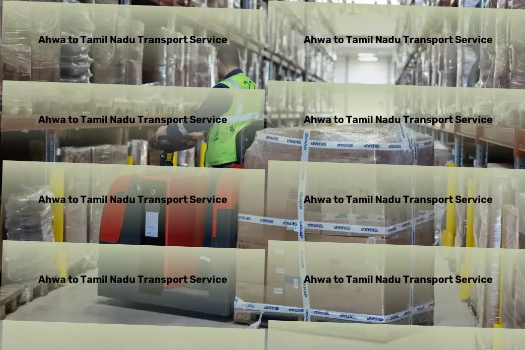 Ahwa to Tamil Nadu Transport Cross-country transport coordination