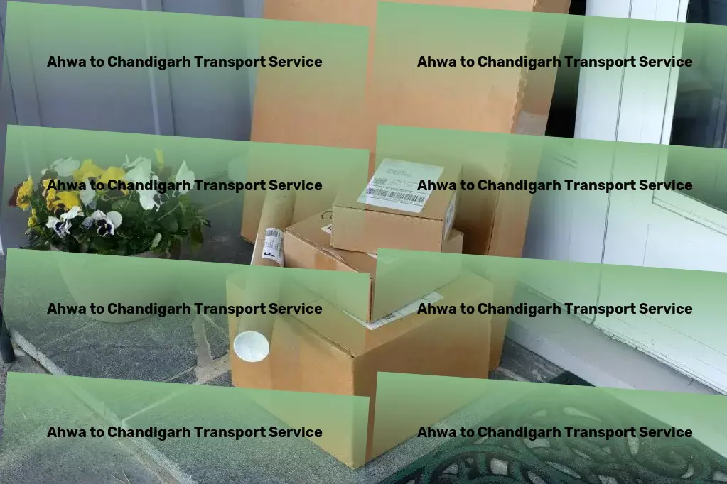 Ahwa to Chandigarh Transport Optimize your supply chain within India effortlessly! - Fast courier services