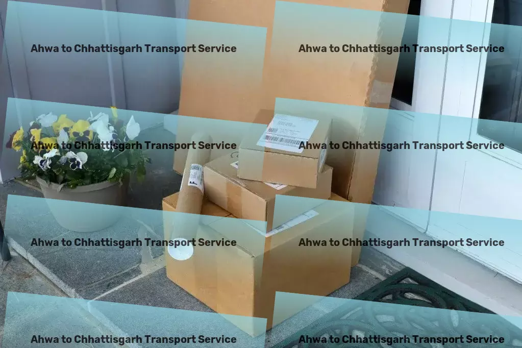 Ahwa to Chhattisgarh Transport Specialized parcel delivery