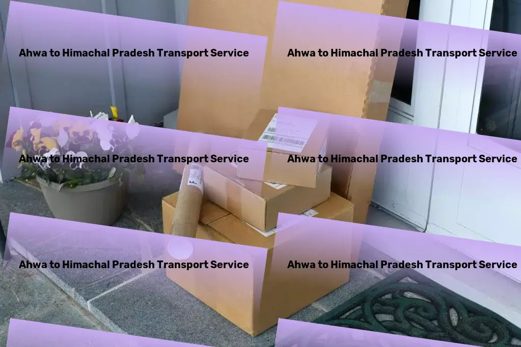 Ahwa to Himachal Pradesh Transport Quick goods delivery