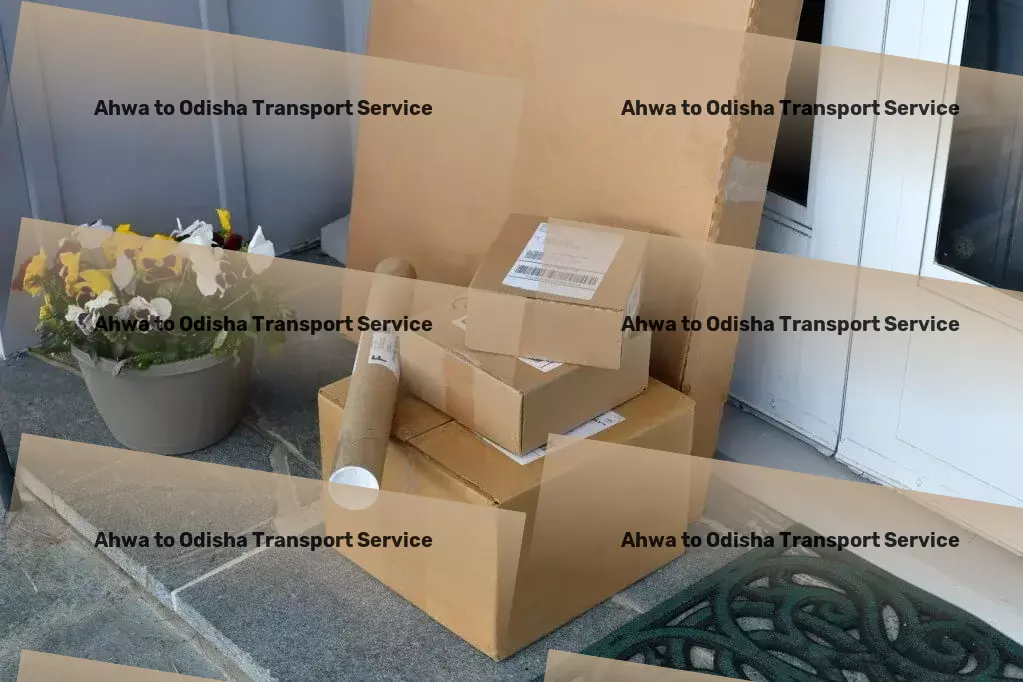 Ahwa to Odisha Transport Citywide courier services