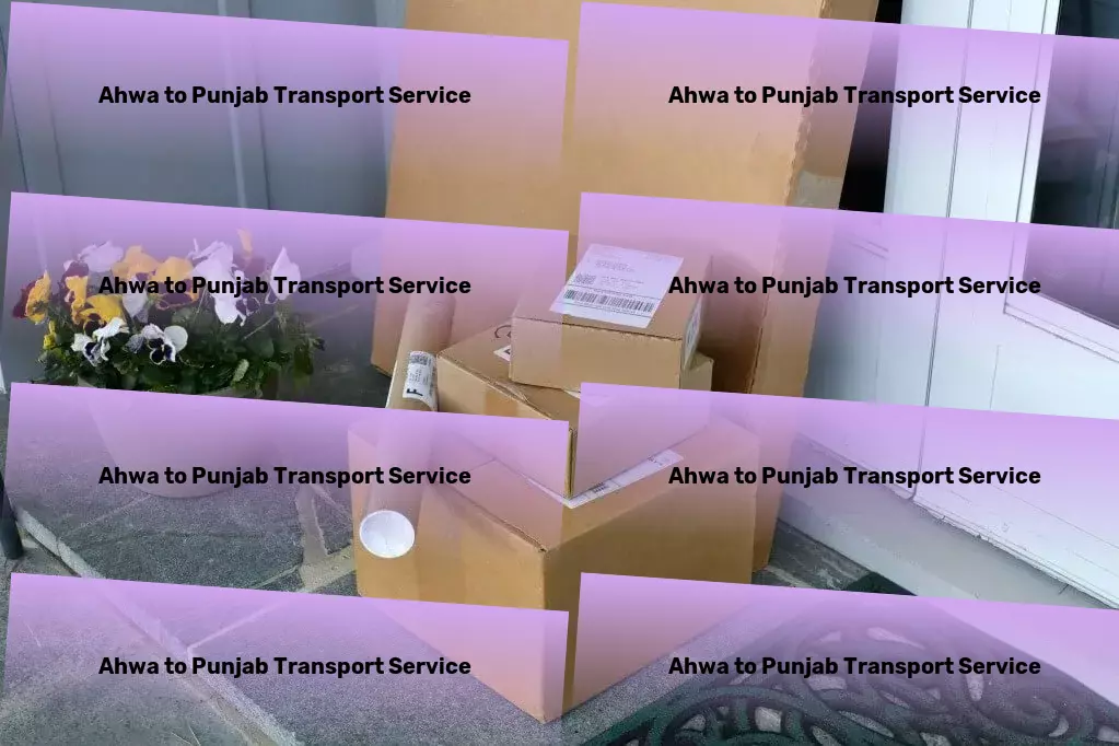 Ahwa to Punjab Transport Seamless integration for a smarter home lifestyle! - National freight dispatch services