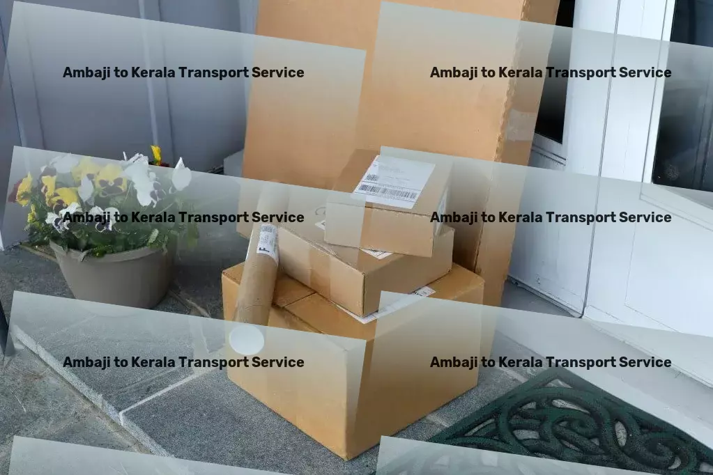 Ambaji to Kerala Transport City-to-city goods logistics