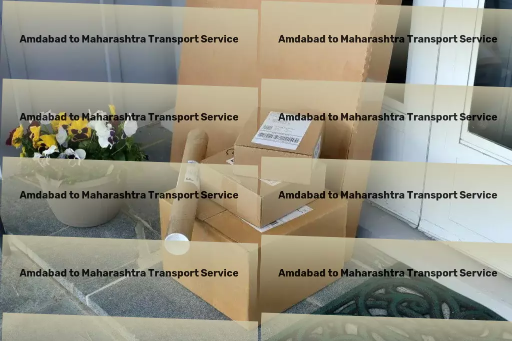 Amdabad to Maharashtra Transport Optimize your supply chain within India effortlessly! - Customized courier services