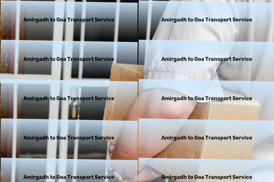 Amirgadh to Goa Transport Innovative and efficient transport services across India! - Custom cargo transport