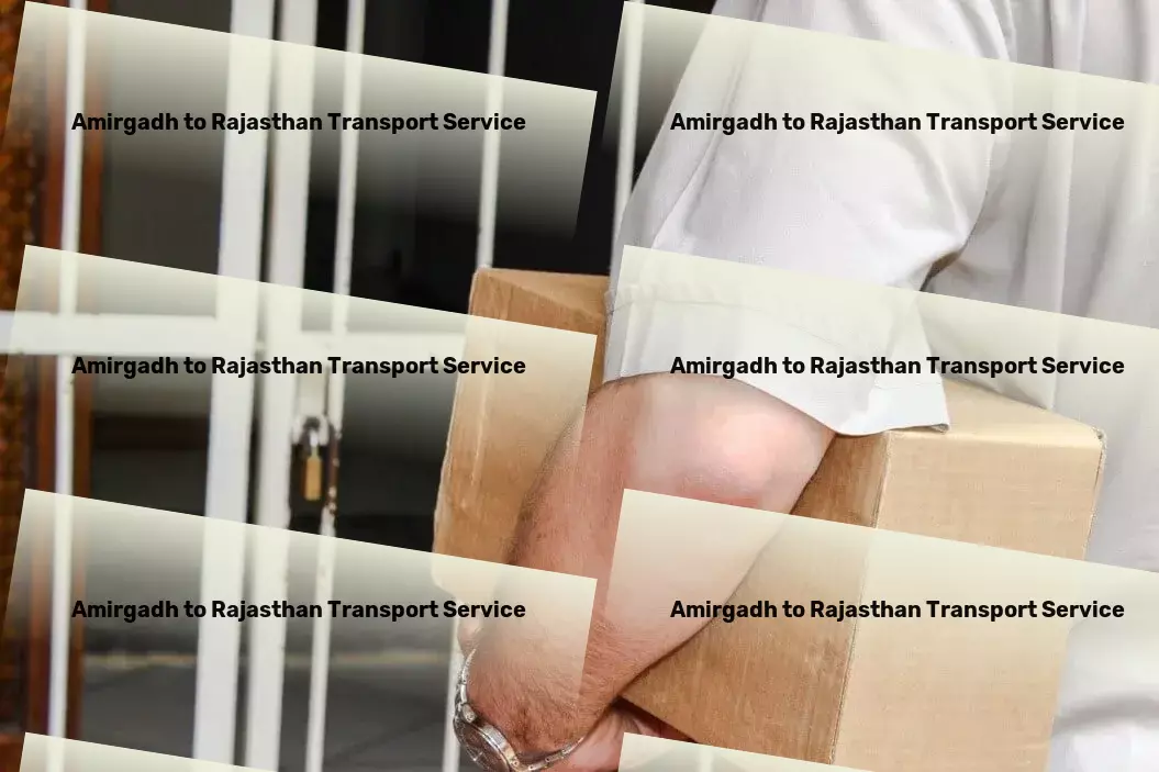 Amirgadh to Rajasthan Transport Achieve logistics success in India with our expert help! - Customized shipping solutions