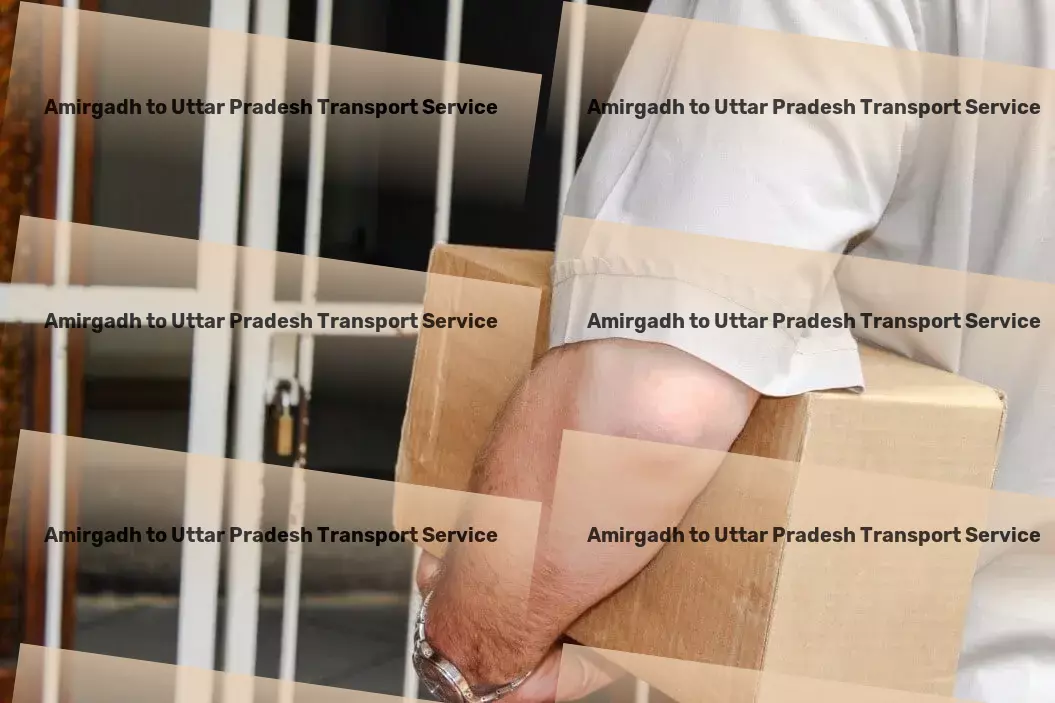 Amirgadh to Uttar Pradesh Transport Advancing the frontiers of logistics technology in India. - Urban cargo services