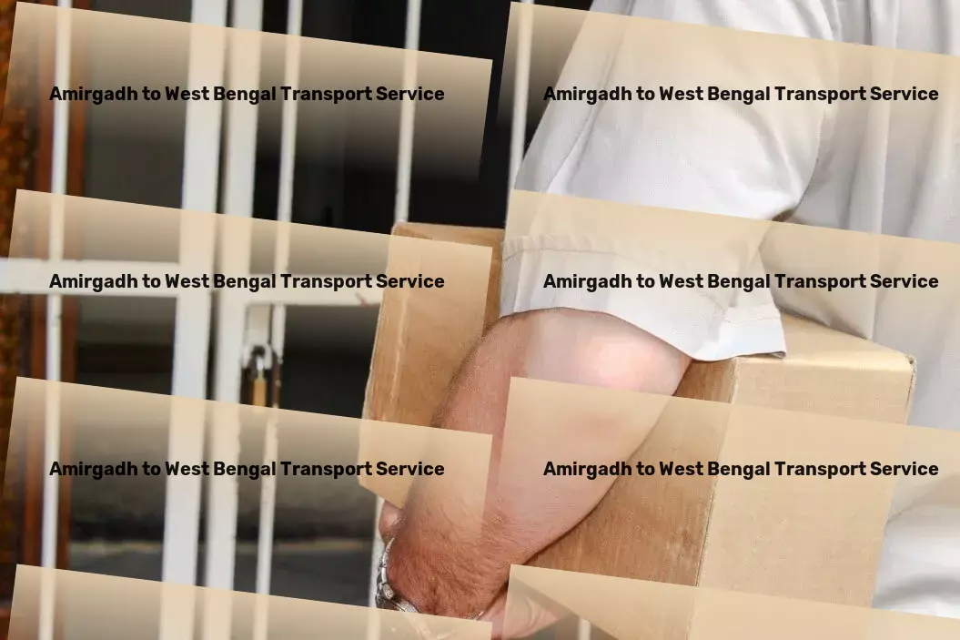 Amirgadh to West Bengal Transport Quick courier solutions