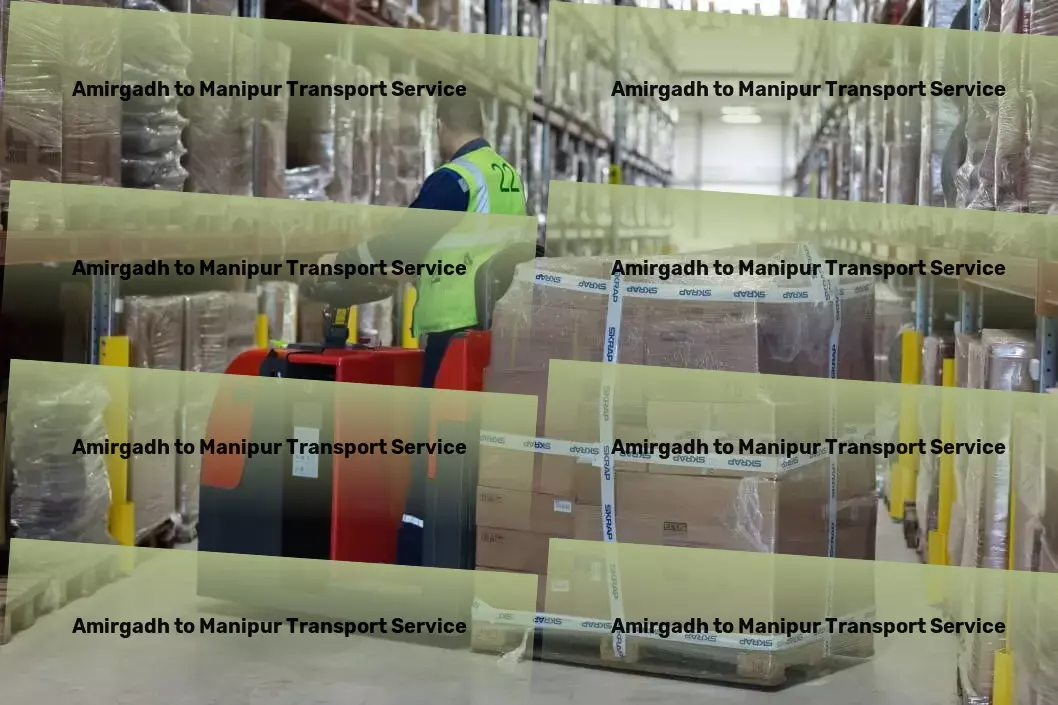 Amirgadh to Manipur Transport Shipping services