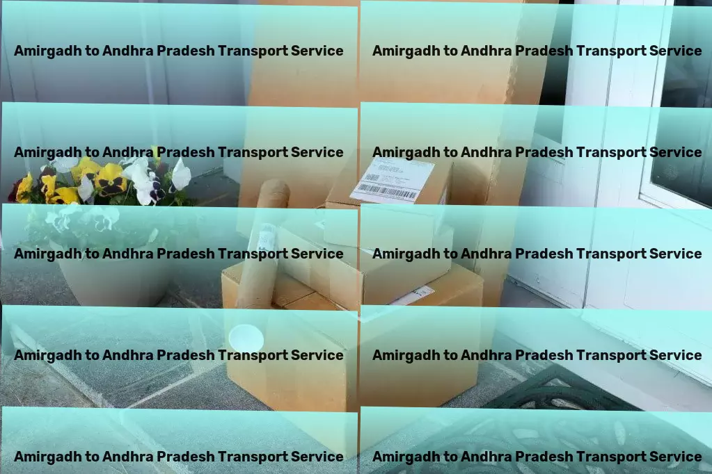 Amirgadh to Andhra Pradesh Transport Fast freight services