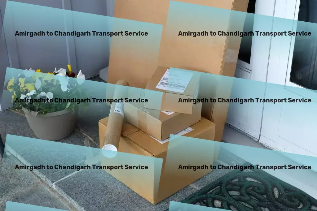 Amirgadh to Chandigarh Transport Citywide freight services