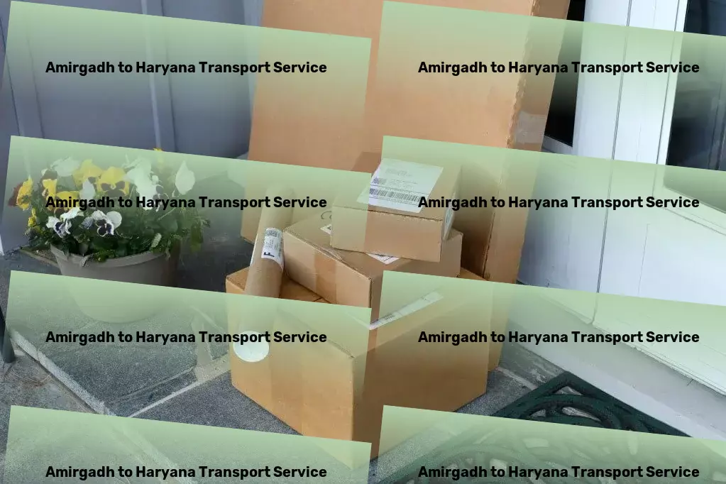 Amirgadh to Haryana Transport Fast goods shipping solutions