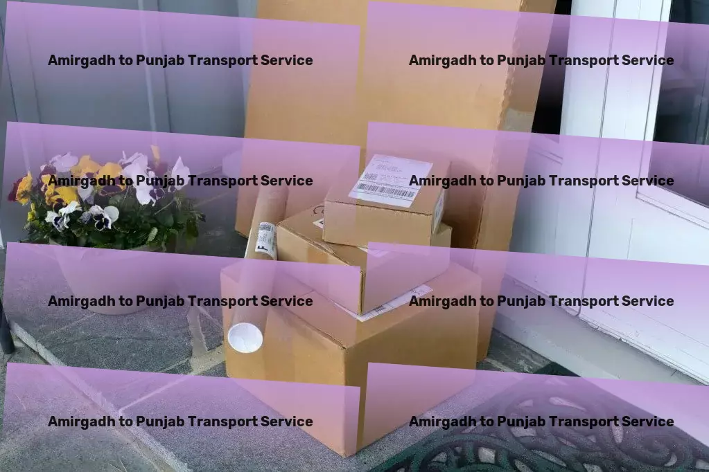 Amirgadh to Punjab Transport Revolutionize your deliveries across India with us! - Trucking service solutions