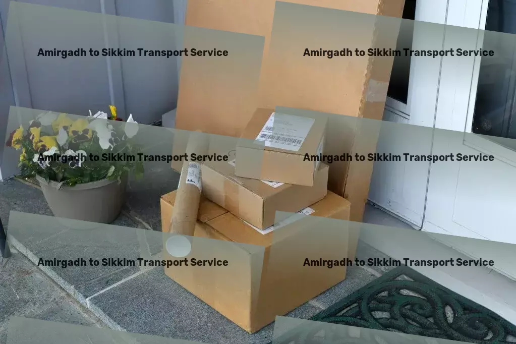 Amirgadh to Sikkim Transport Express household logistics