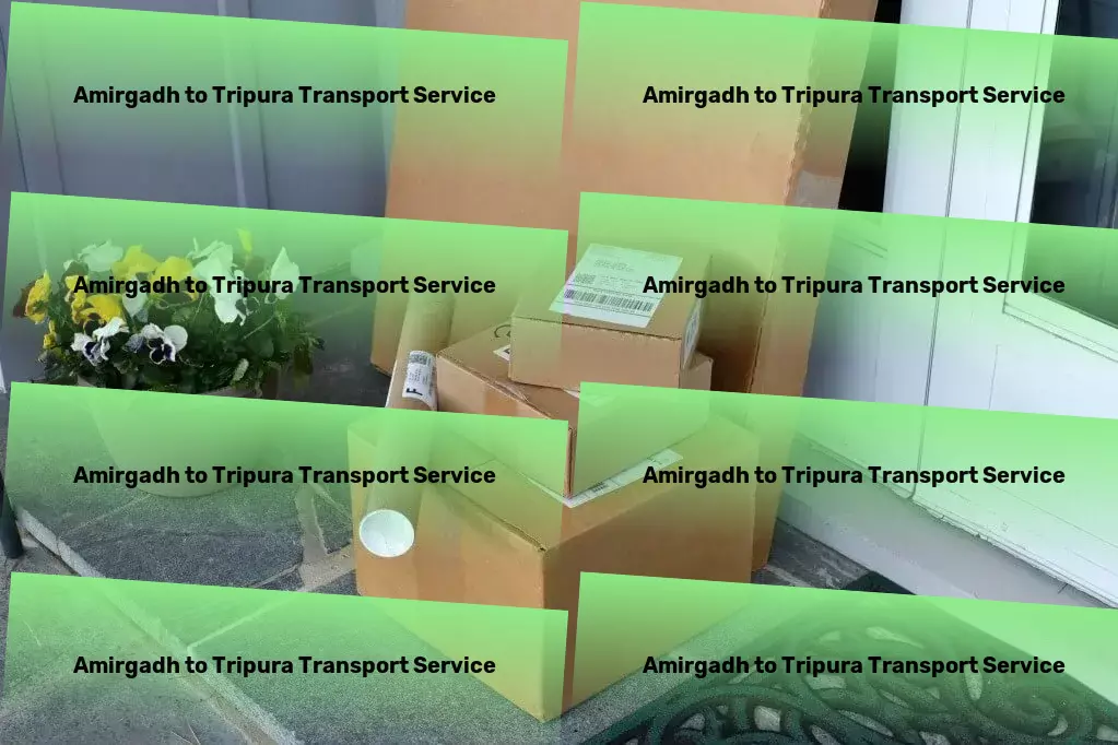 Amirgadh to Tripura Transport Optimize your supply chain within India effortlessly! - Professional moving and shipment