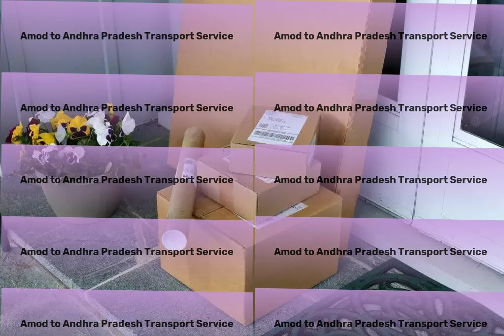 Amod to Andhra Pradesh Transport High-volume shipping services