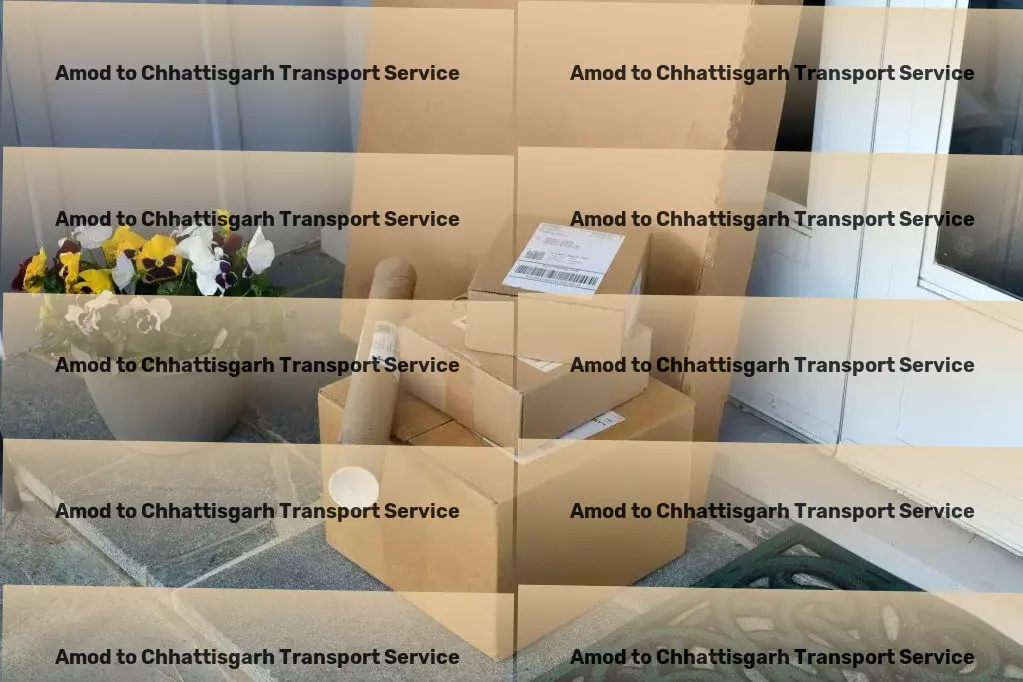 Amod to Chhattisgarh Transport Crafting logistic legacies with each delivery in India. - Multi-destination freight logistics