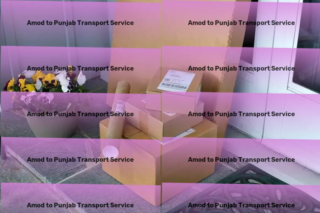 Amod to Punjab Transport Professional goods shipment solutions