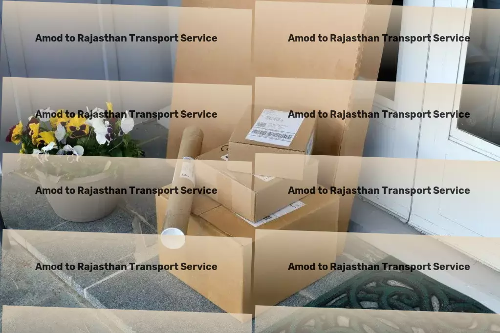 Amod to Rajasthan Transport The epitome of precision and reliability in India's logistics! - Heavy parcel shipping